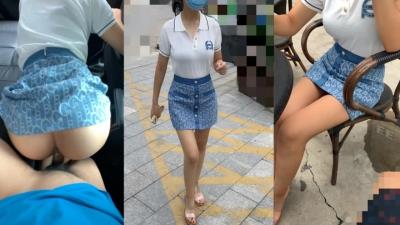 这也太骚了，摸一下就出水，欲求不满！