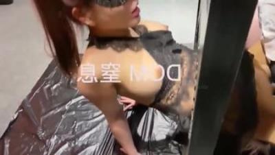 推特DOM-窒息 母狗女老板sub升级成群交肉便器激情内射中出 口爆吞精