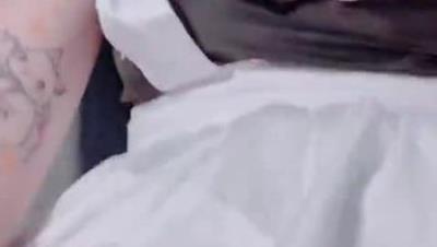 推特网红美少女飘零【月月酱】白皙粉嫩肌肤女仆装二穴跳蛋夹击 潮吹失禁溢出滑落美艳淫臀