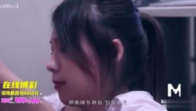 【 AI畫 質 增 強 】 麻 豆 傳 媒 映 畫   MDX- 0096  深 夜 加 班 的 女 友 - 林 思 妤