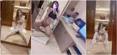 原创-极品露脸00年双马尾学妹合集