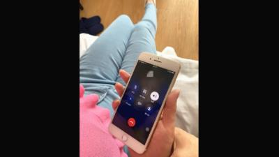 原创-打着电话不小心叫出来说在擦酒精点赞三百发后续