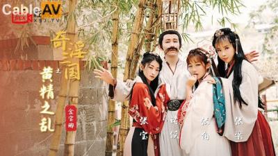 起點傳媒 性視界傳媒 XSJ005 奇淫三國之黃精之亂 金寶娜