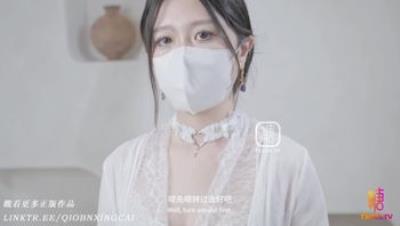 【人妻NTR】桥本香菜 - 绿帽老公特殊调教让妻子成为淫荡少妇，性感薄纱肉棒插出好多白浆阴蒂都兴奋了