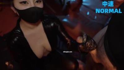 『NINA妈妈』超顶付费作品K01KoKo姐姐调教 手足乳腿交最后被调教的小狗反差按在凳子上插入