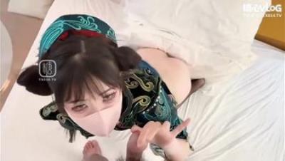 高颜值女神【工藤静香】付费作品，惩罚僵尸小妹淫魔道长肉棒惩戒魅魔小僵尸