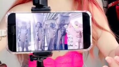 【变态仙女】反差骚货 双道具自慰玫瑰花爆菊高潮喷水 浪叫不止好骚啊