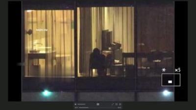 【五星级酒店窗外偷拍】情人之间的约会，长腿女神被按在凳子上操，入住的都是高质量男女