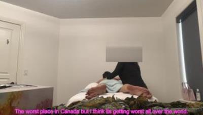 预约上门女按摩师自愿献身韩国大屌痞子「sinfuldeeds」OF私拍，五约波斯巨乳女技师，极品肉感巨乳乳交激射