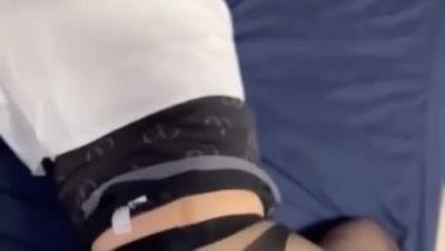 OL巨臀黑絲配巨根 FansOne 讓創作更有價值_2_