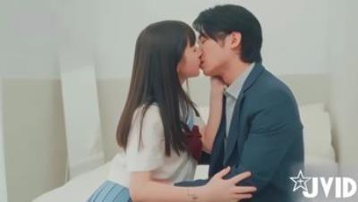 JVID2023.03.22日本现役AV男优出演被Tiny勾引的北野翔老师师生禁断之恋胎尼Tiny