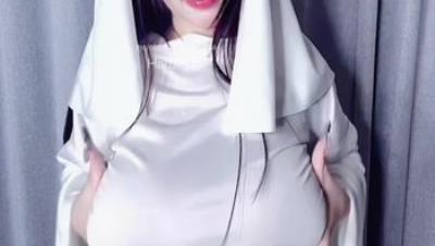 神级N罩杯巨乳，纯欲福利姬【Haru哈噜、萧婷安】最新作品，巨乳幽灵娘